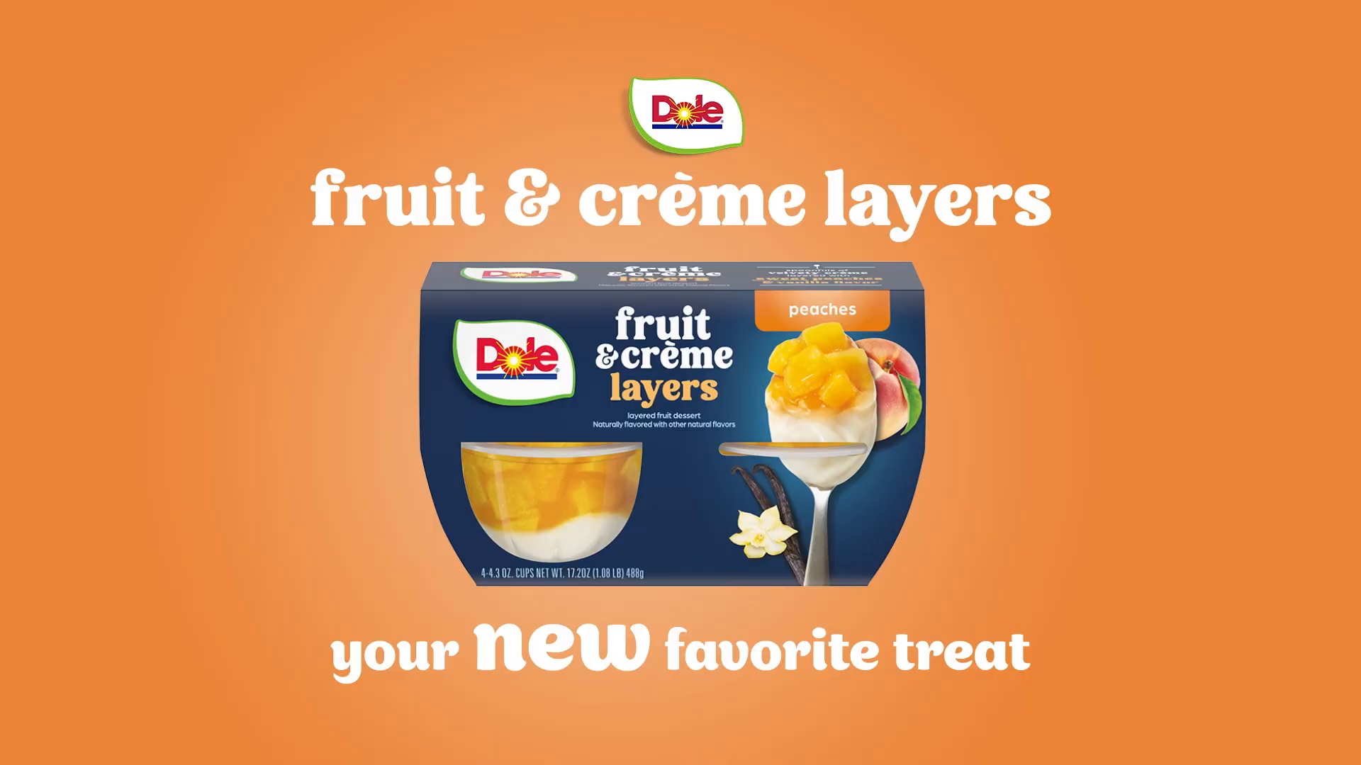 Dole — Peaches & Cool still